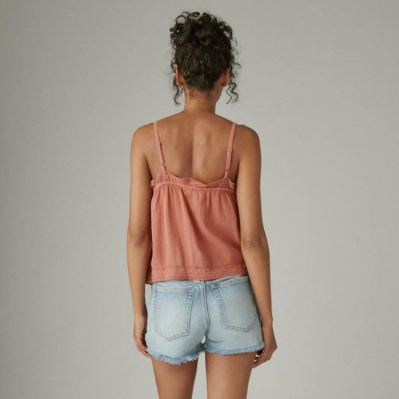 Lucky Brand Women’s Lace Button Front Cami - Picture 6 of 6